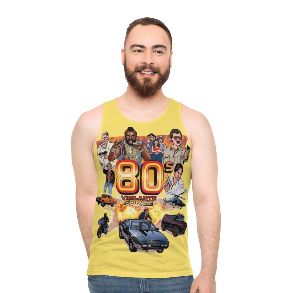 80s Vigilante Unisex Tank Top
