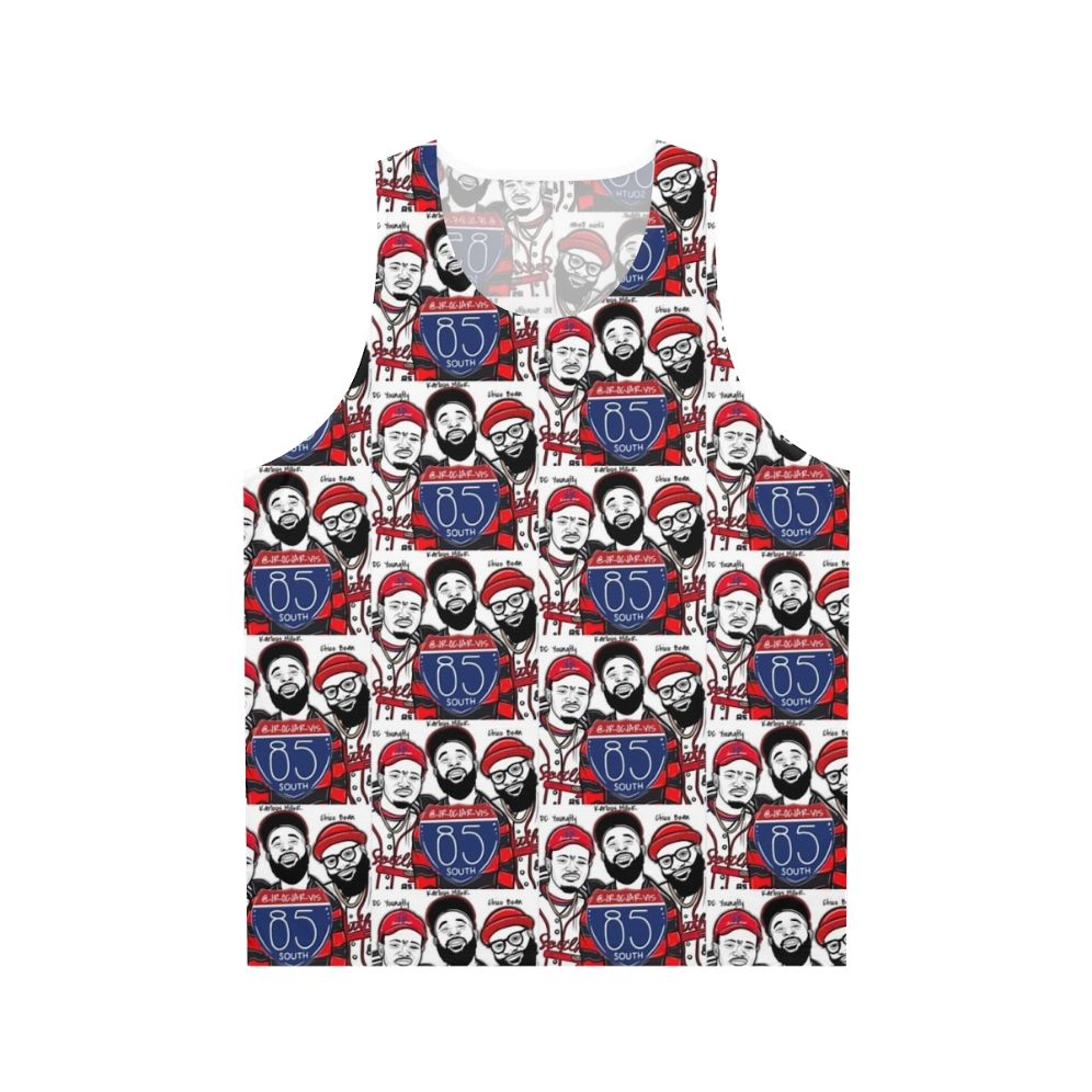 Unisex 85 South Show graphic tank top
