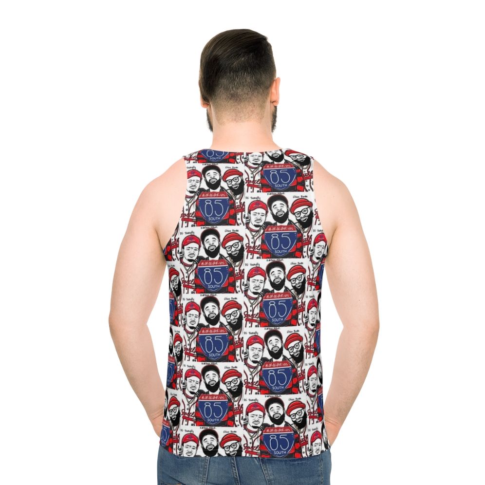 Unisex 85 South Show graphic tank top