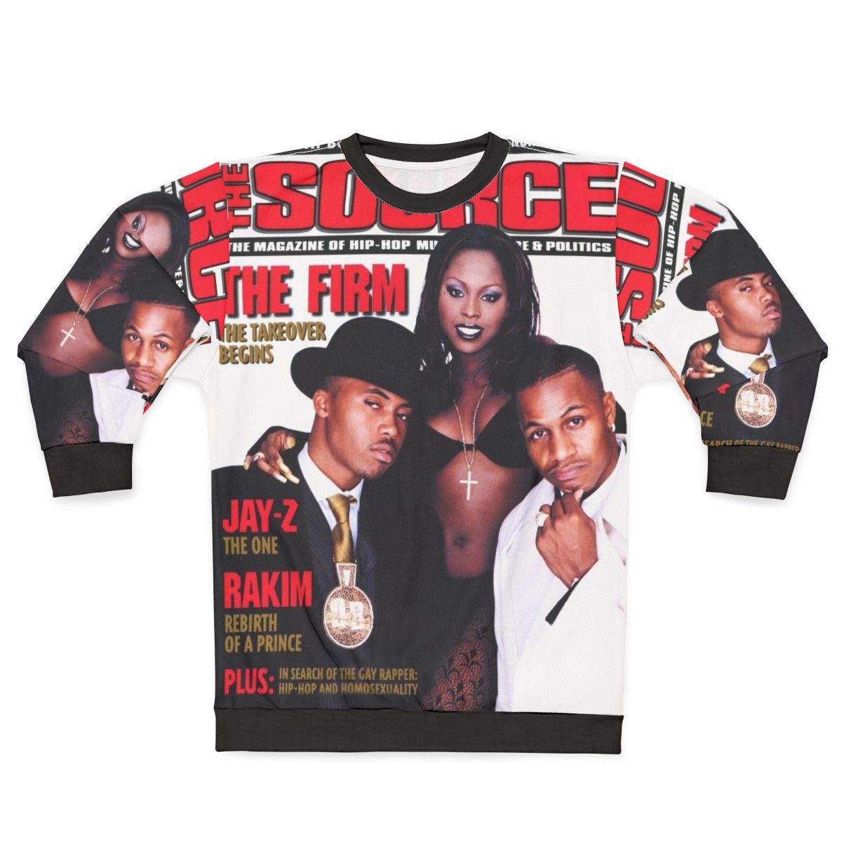 90s Hip Hop Graphic Sweatshirt