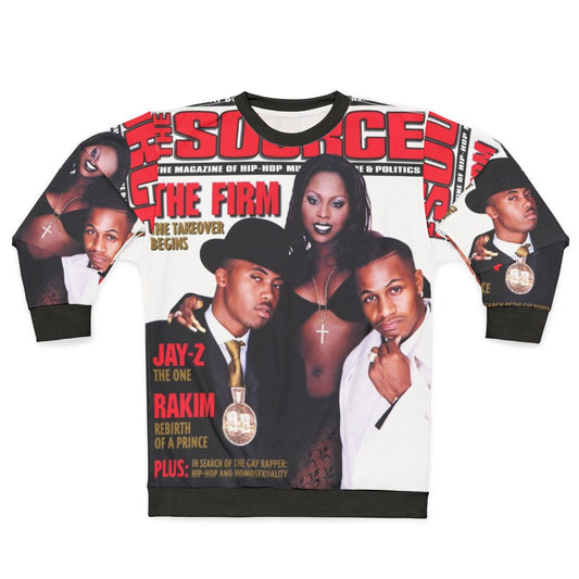 90s Hip Hop Graphic Sweatshirt