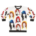 Nostalgic 90s pop music sweatshirt