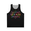 90s British rave music unisex tank top