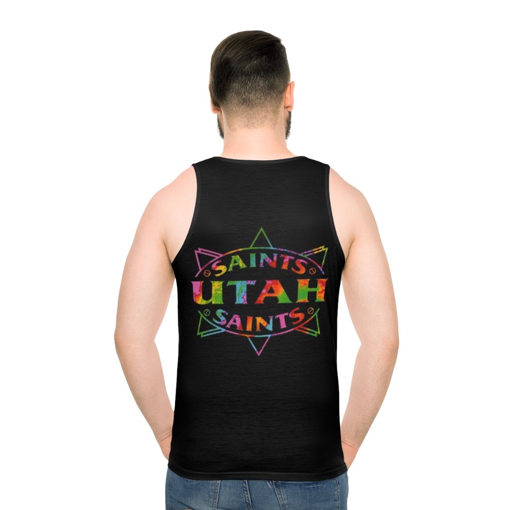 90s British rave music unisex tank top