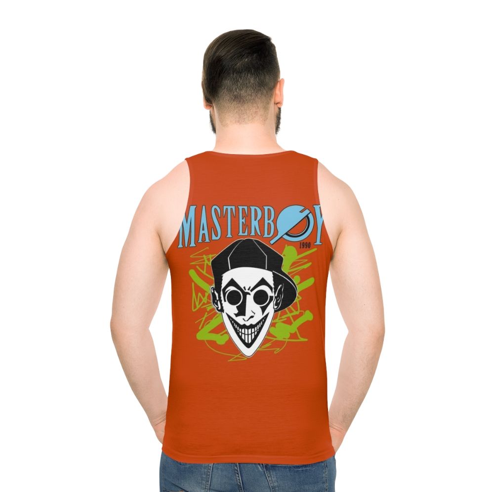 90s fashion unisex dance music tank top