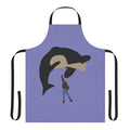A minimalist design of an orca or killer whale, inspired by the 90s movie "Free Willy"