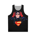 90s superhero unisex tank top