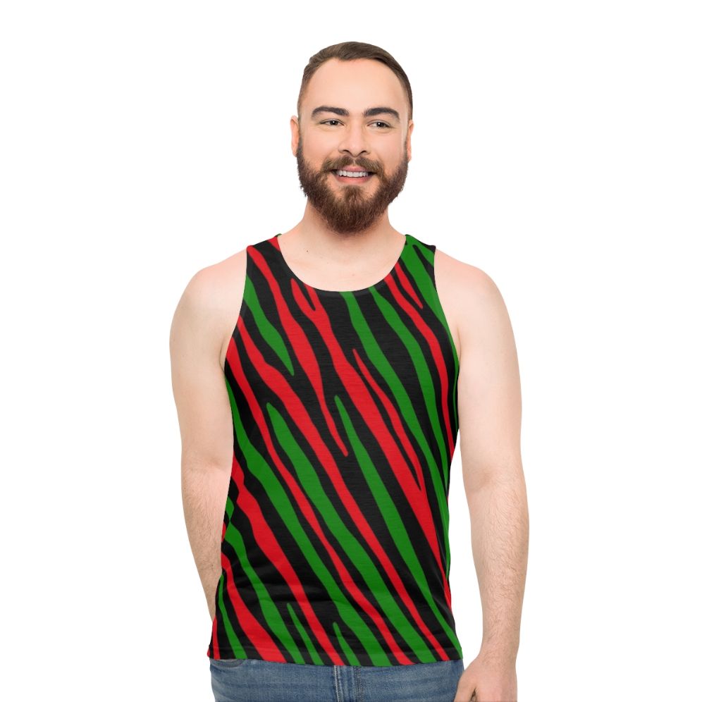 90s tribe pattern unisex tank top