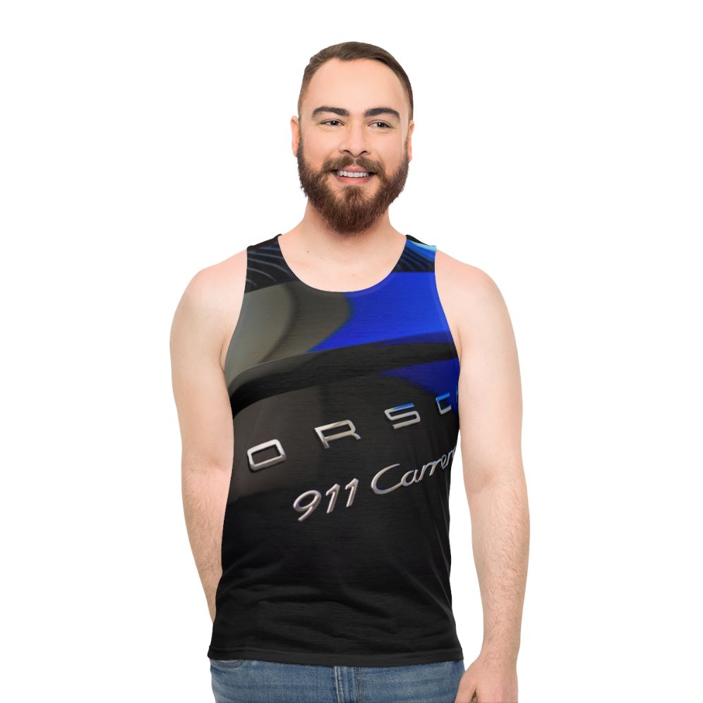 911 Carrera Unisex Sports Tank Top