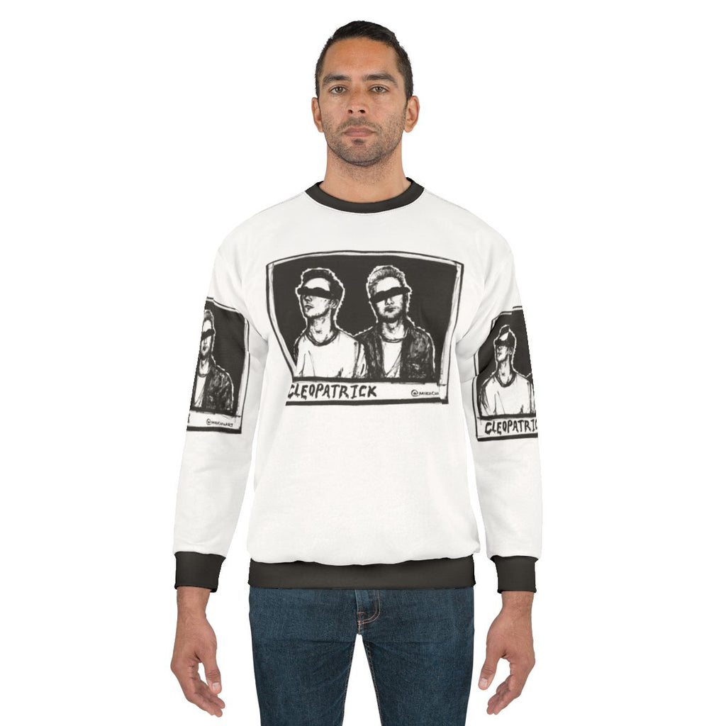 Cleopatrick Band Music Portrait Sweatshirt
