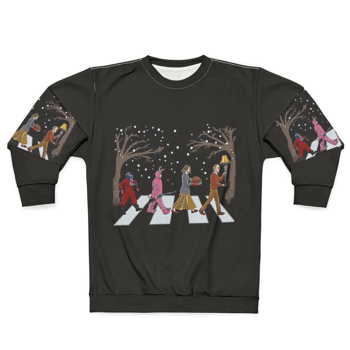 A Christmas Story Sweatshirt Featuring Ralphie's Pink Nightmare