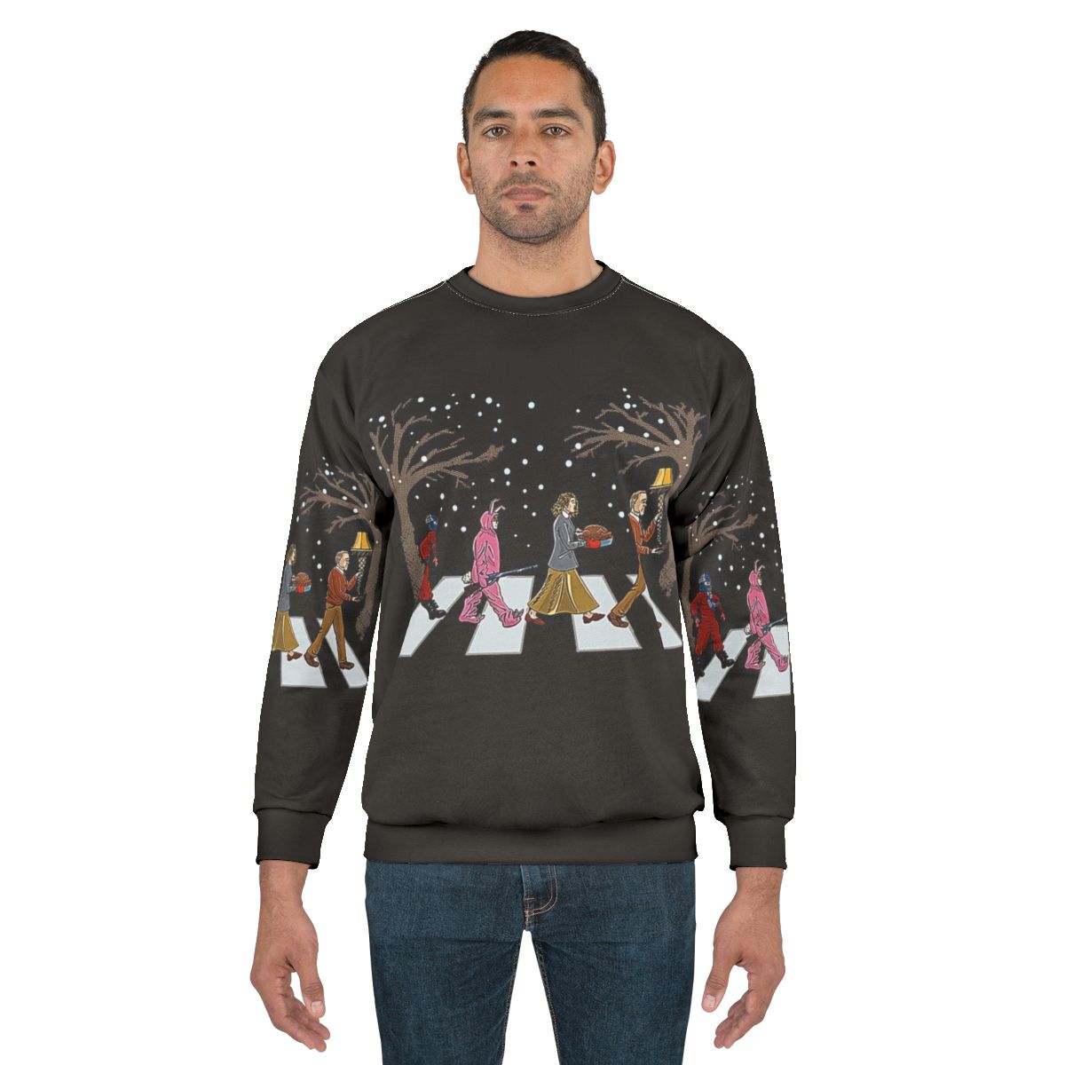 A Christmas Story Sweatshirt Featuring Ralphie's Pink Nightmare
