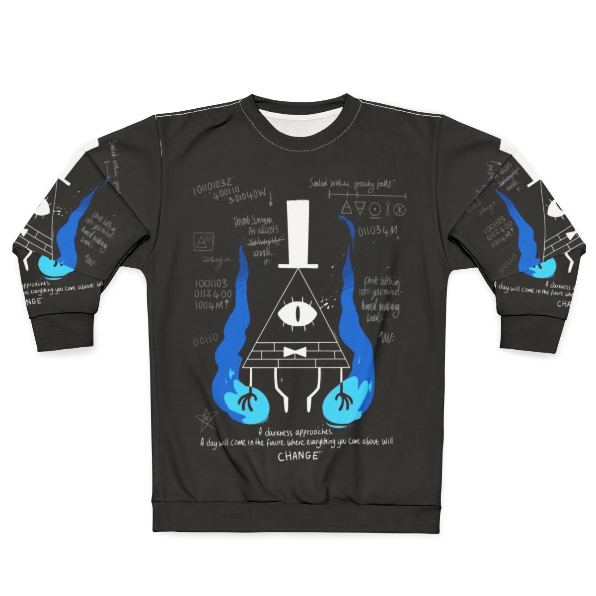 Gravity Falls inspired 'A Darkness Approaches' sweatshirt