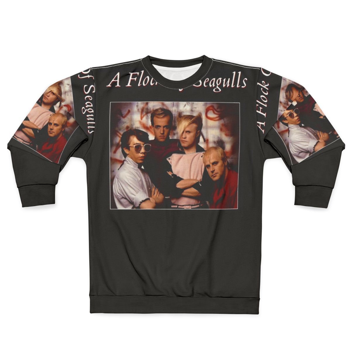80s A Flock of Seagulls Pop Band Sweatshirt