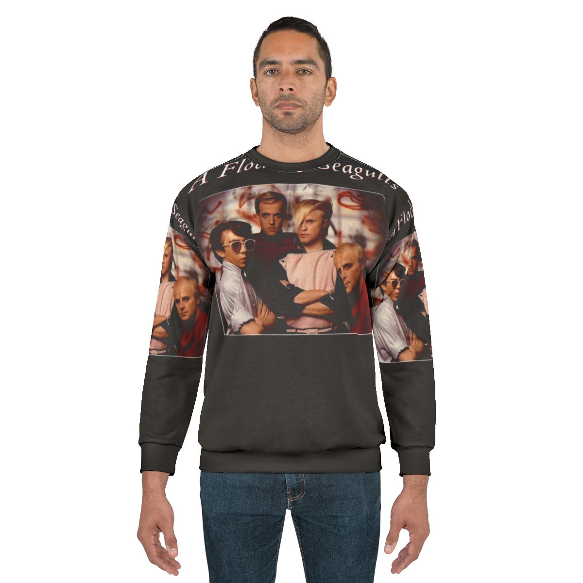 80s A Flock of Seagulls Pop Band Sweatshirt
