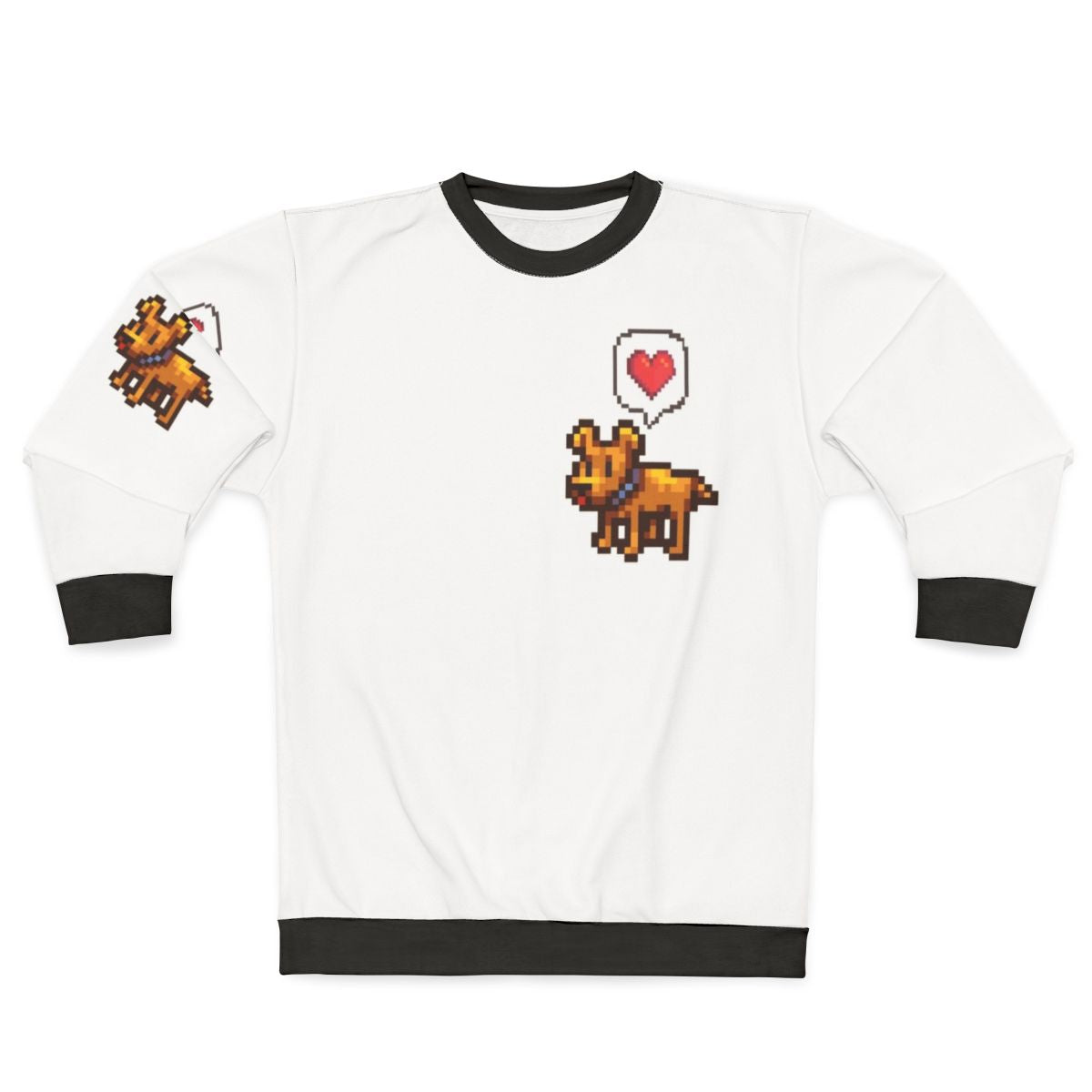 Stardew Valley "A Good Boy" Pixel Dog Sweatshirt