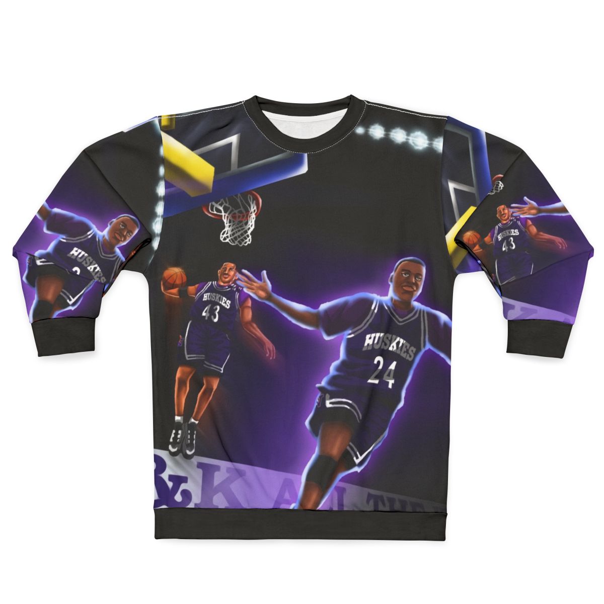 Vintage 90s 'A K Alley Oop All The Way' Basketball Sweatshirt