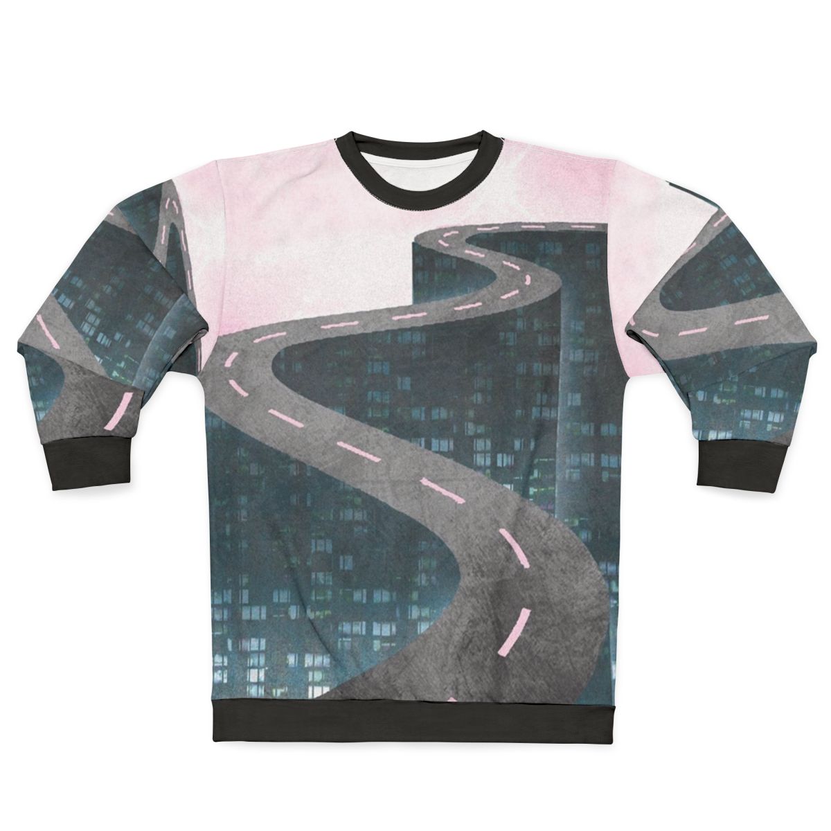 Macross-inspired "A Million Miles Away" retro-futuristic sweatshirt