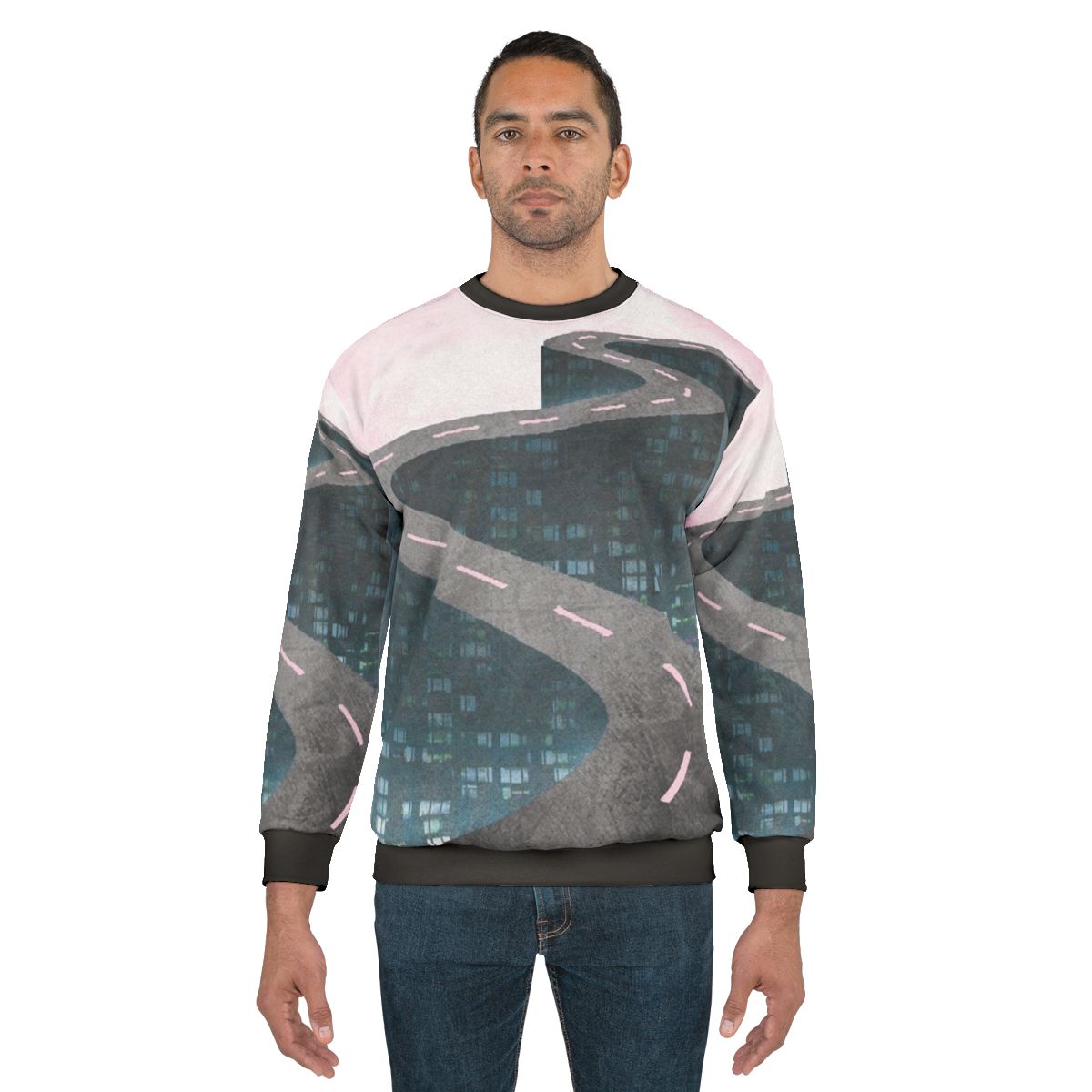 Macross-inspired "A Million Miles Away" retro-futuristic sweatshirt