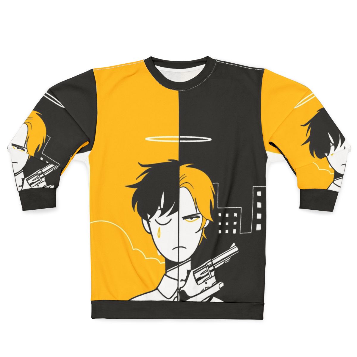 Ash Lynx and Eiji Okumura from Banana Fish anime inspired sweatshirt
