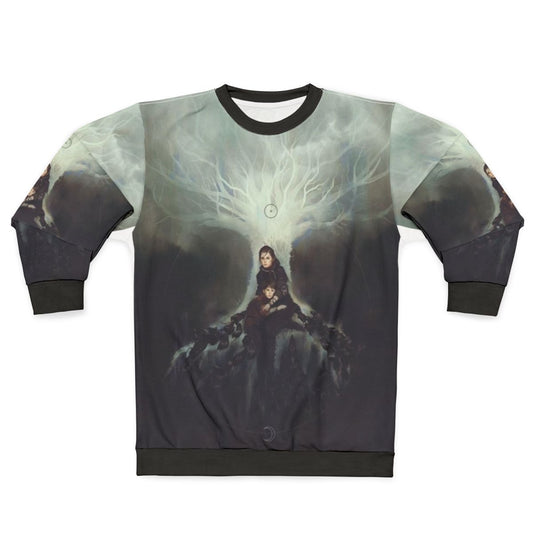 A Plague Tale Requiem Sweatshirt featuring the game's characters and logo