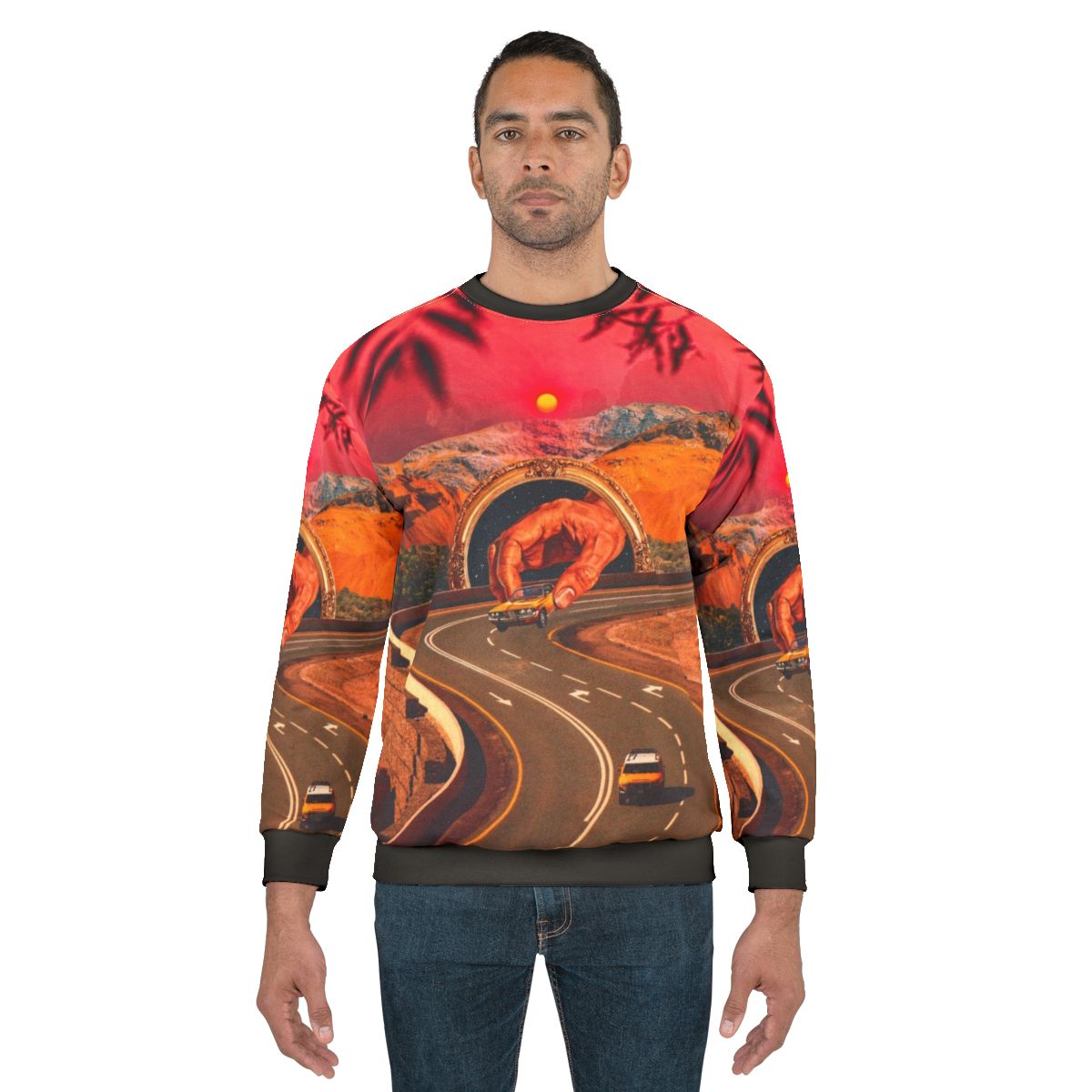 Futuristic "A Second Racer Appears" Sweatshirt