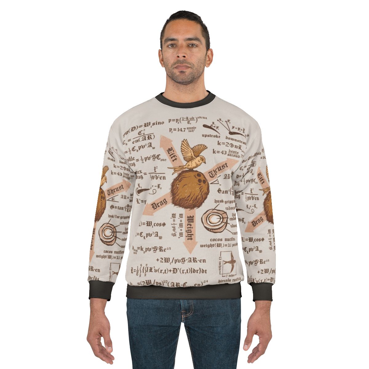 "Monty Python 'The Weight Ratios of Holy Grail' Sweatshirt"