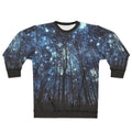 Cosmic star pattern sweatshirt