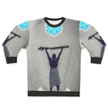 Celestial star sweatshirt with cosmic galaxy design