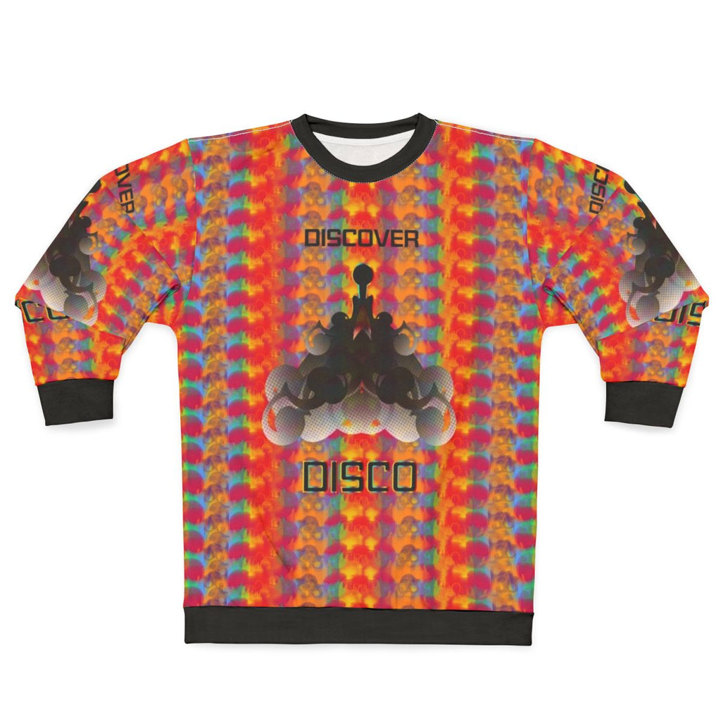 Psychedelic Star Trek Disco Sweatshirt