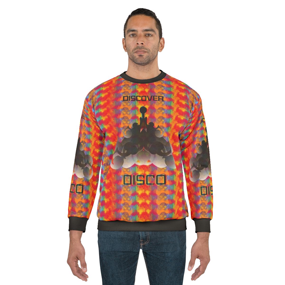 Psychedelic Star Trek Disco Sweatshirt