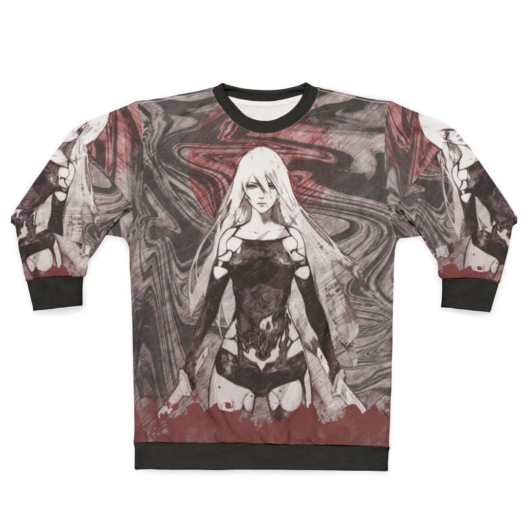Nier Automata inspired battle sweatshirt