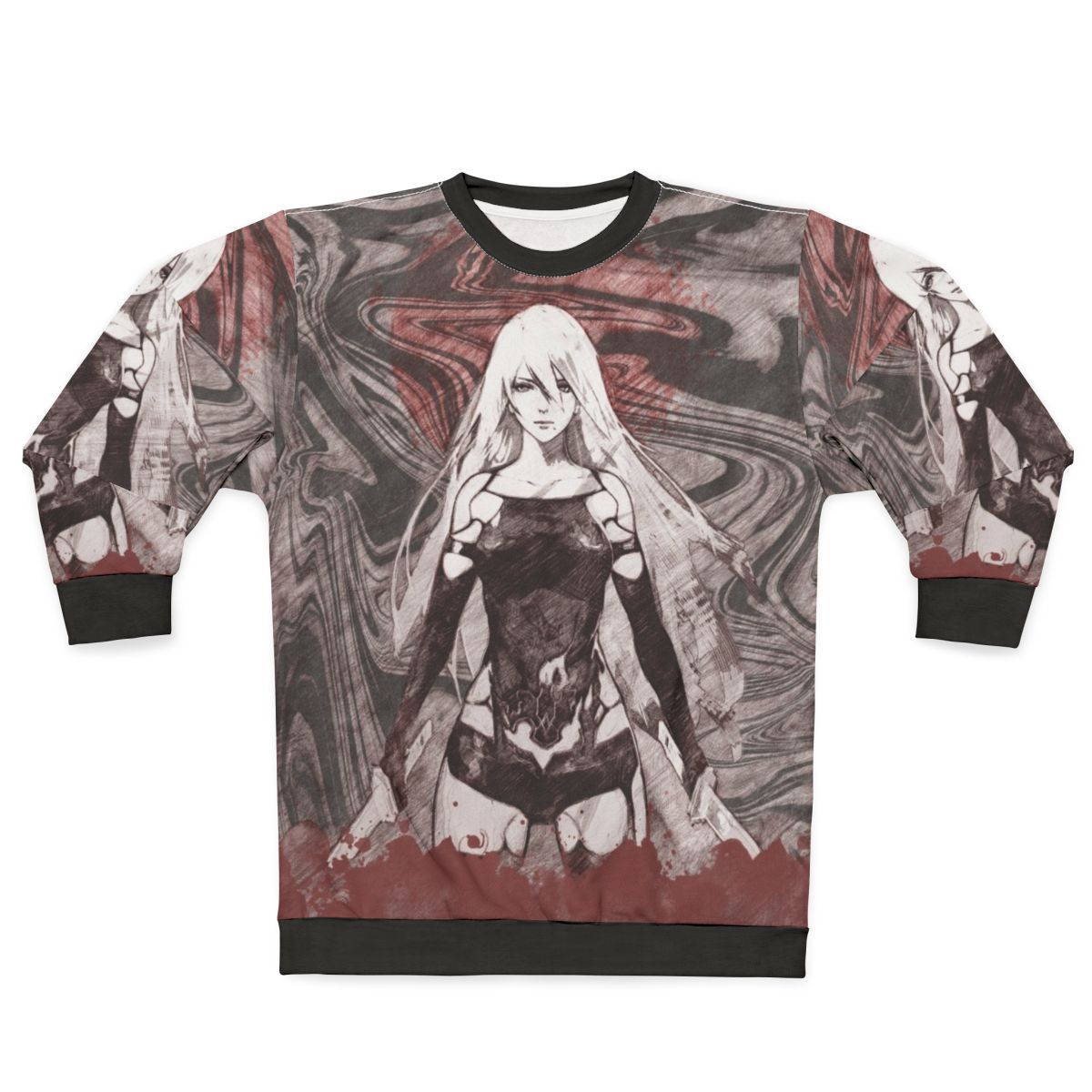 Nier Automata inspired battle sweatshirt
