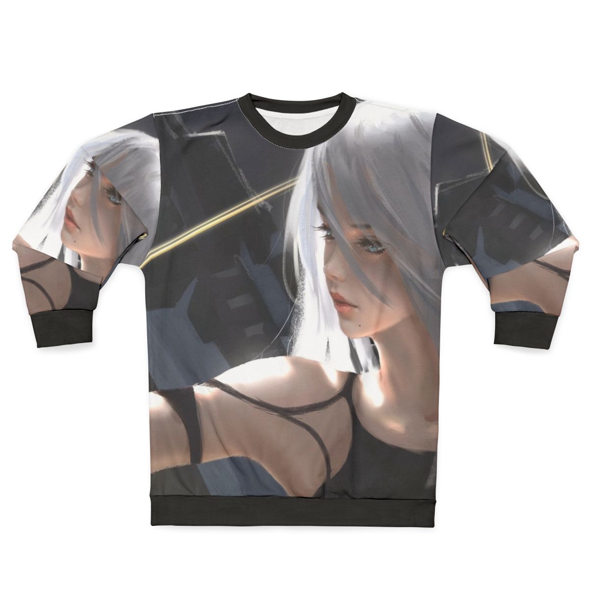 A2 Gaming Sweatshirt, Nier Automata Inspired Clothing