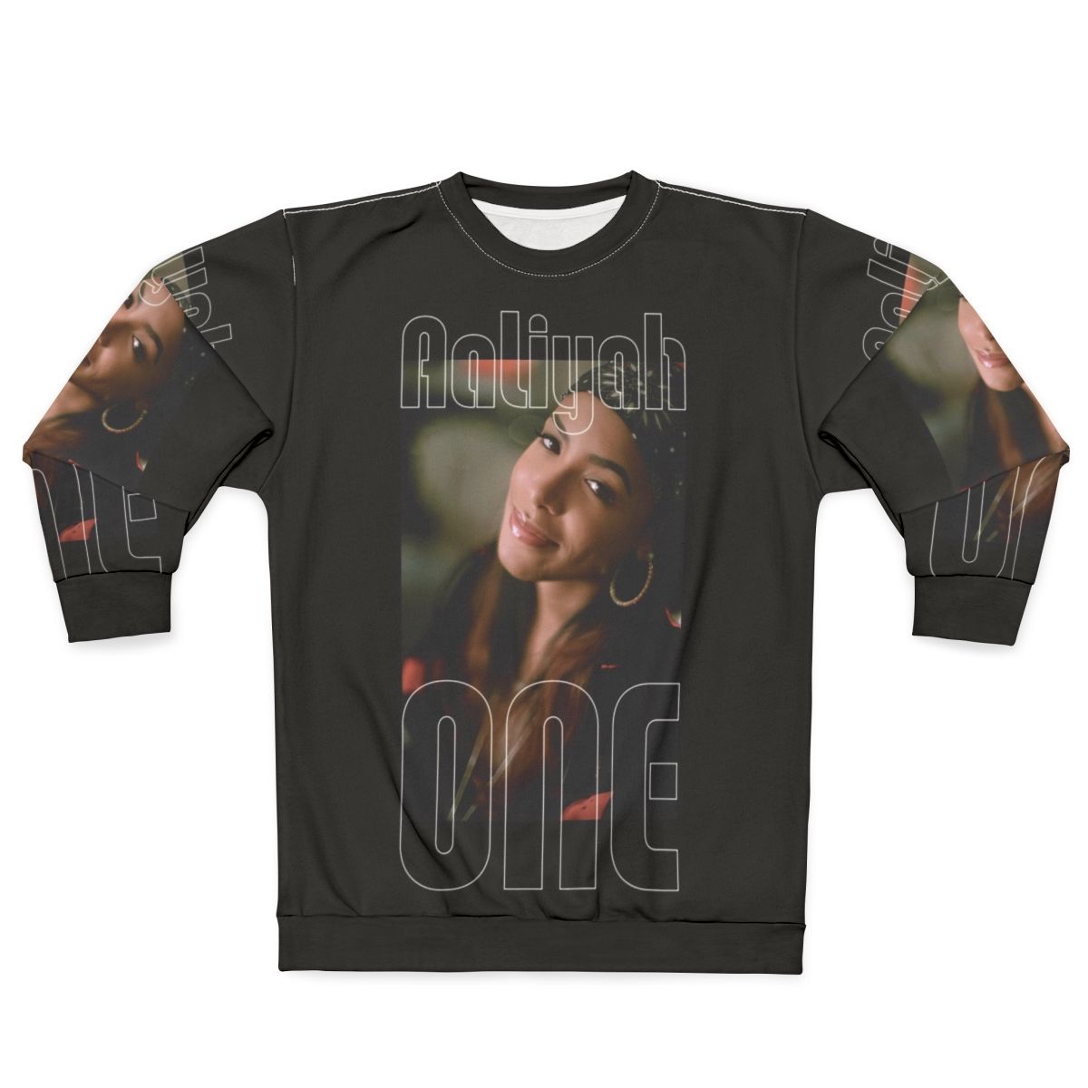 Aaliyah Name Personalized 90s Hip Hop Sweatshirt