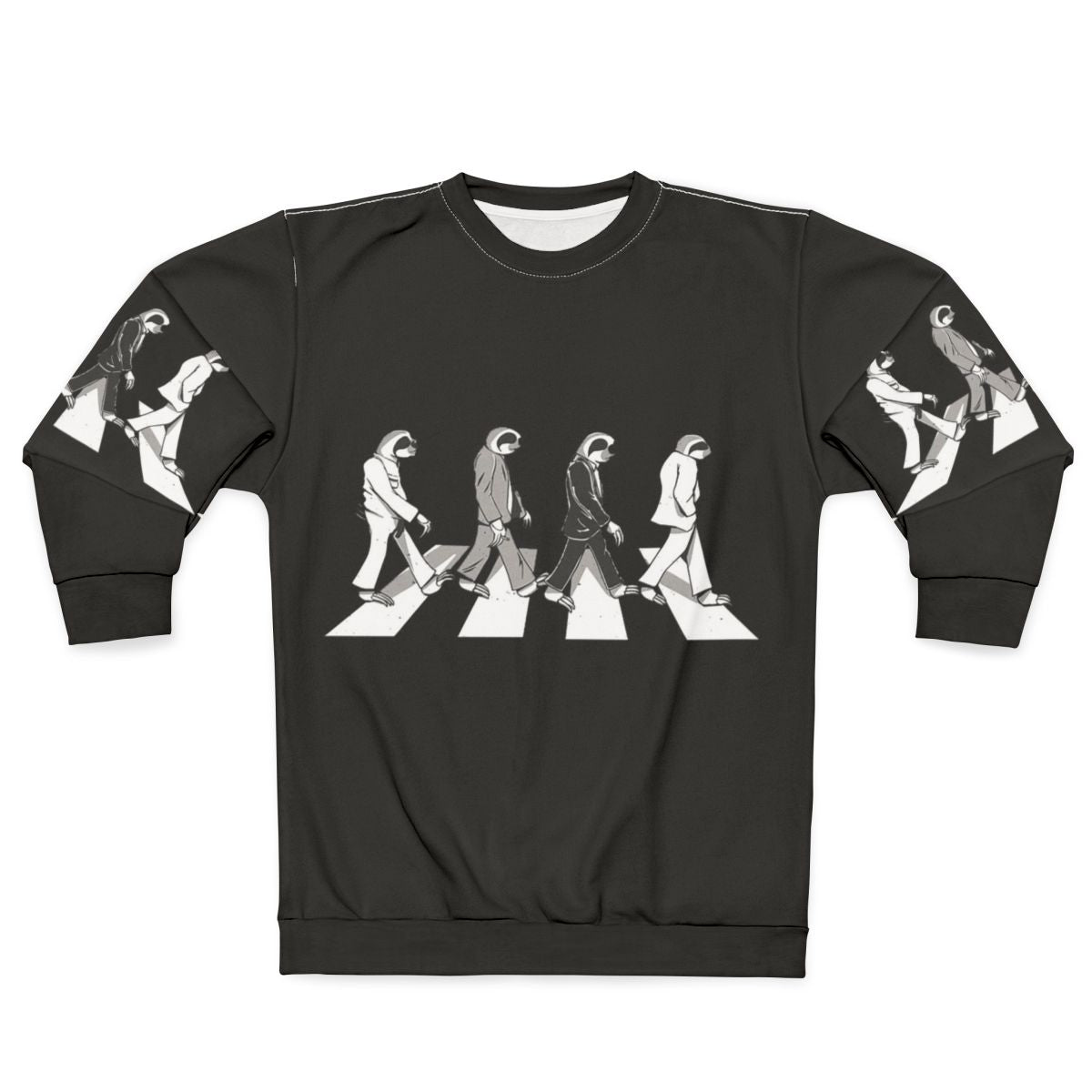 Abbey Road Sloth Parody Women's Sweatshirt