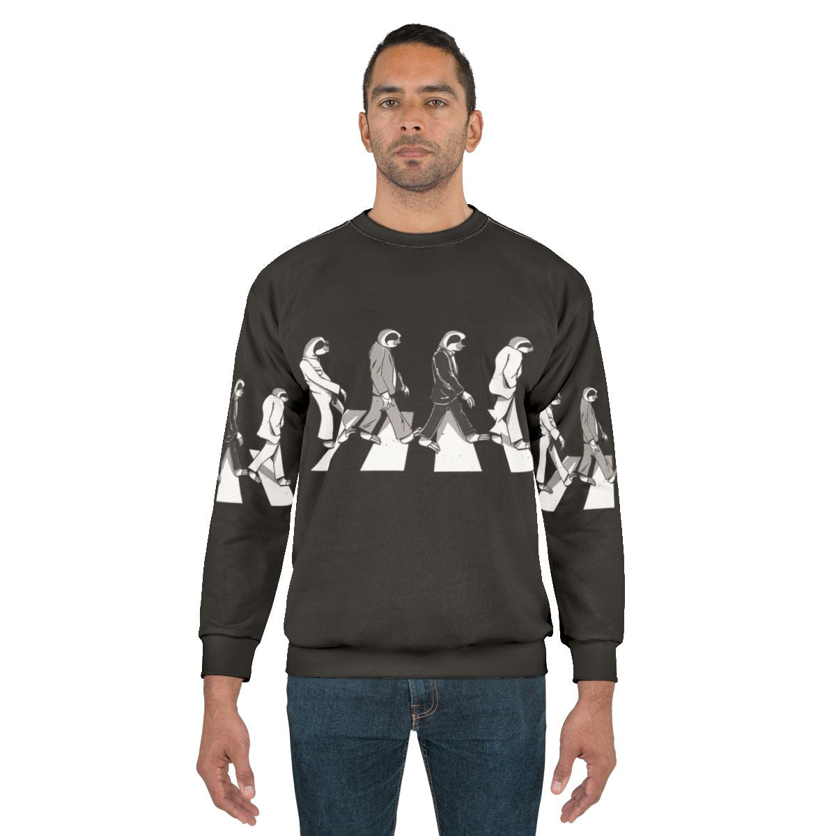 Abbey Road Sloth Parody Women's Sweatshirt