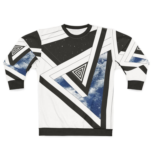 Above Amp Below Space and Stars Conceptual Sweatshirt