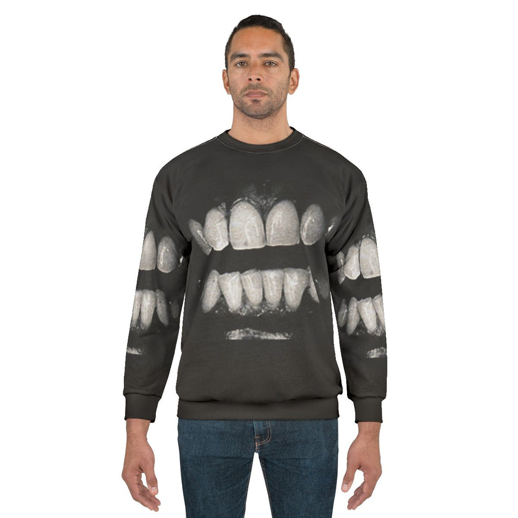 Filthy gothic industrial sweatshirt with dark and alternative design