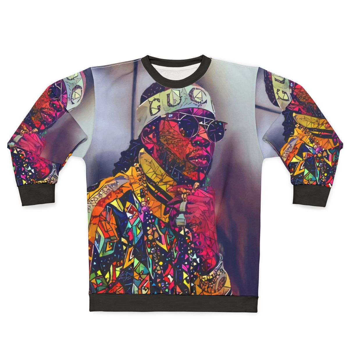 Abstract 2 Chainz Graphic Sweatshirt