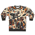 Abstract music drummer sweatshirt