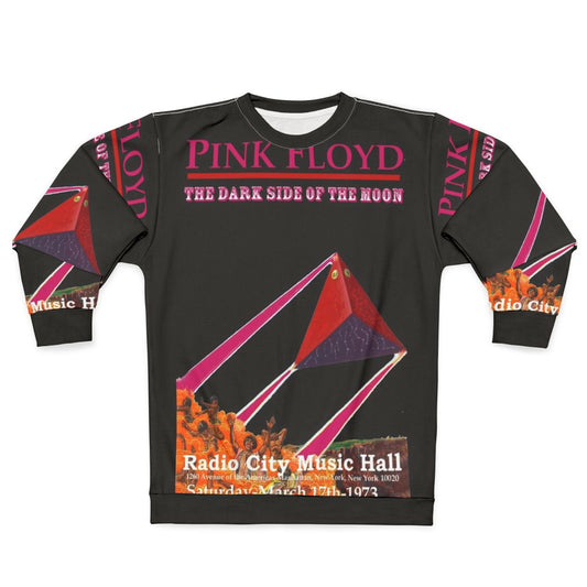 Psychedelic abstract Pink Floyd sweatshirt