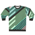 Abstract Striped Island Sweatshirt