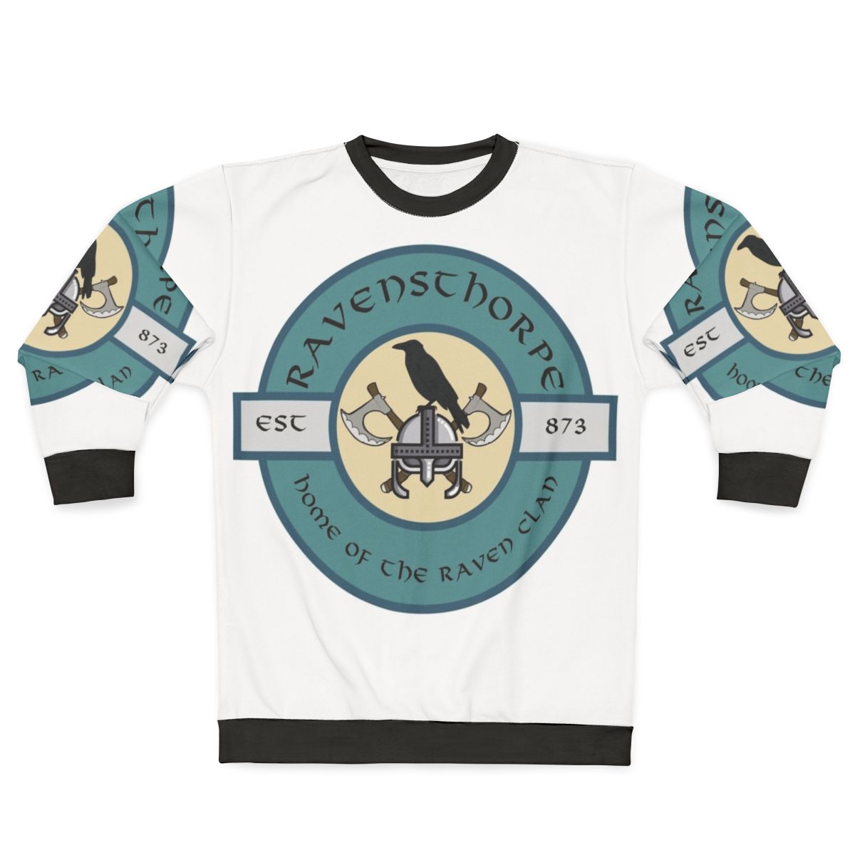 Assassin's Creed Valhalla Ravensthorpe Sweatshirt featuring Eivor the Viking