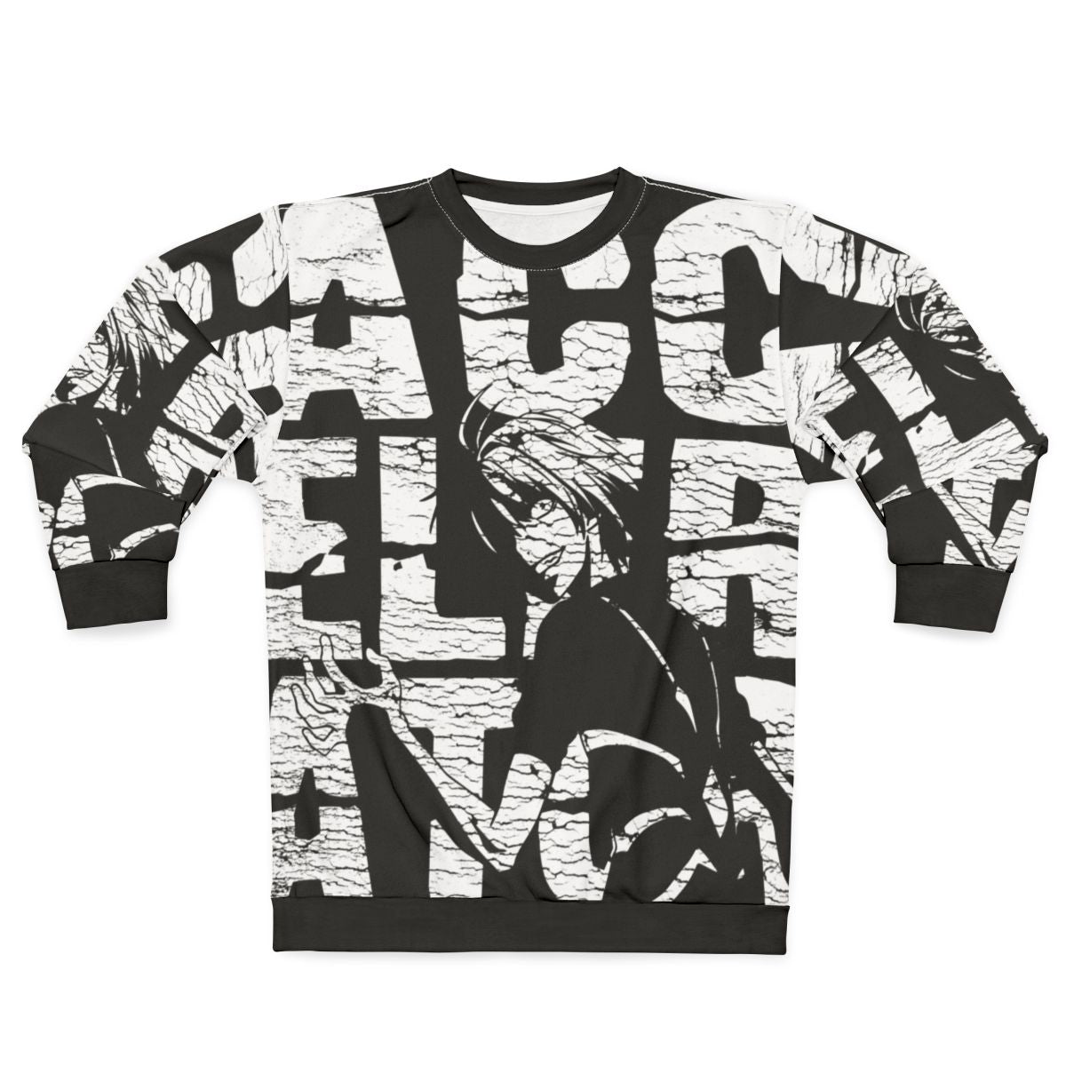 Accelerator Vintage Sweatshirt with Anime Graphic