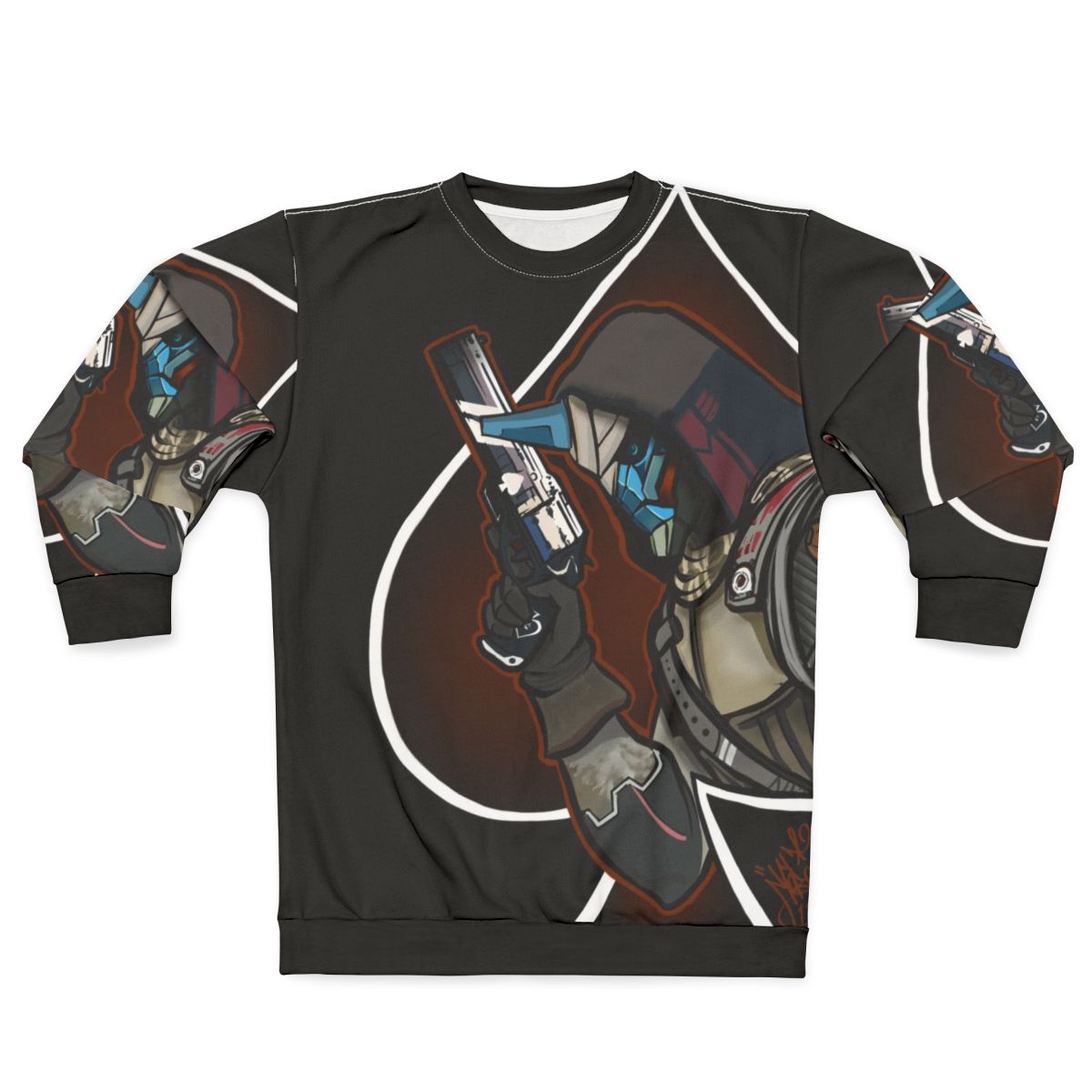 Ace of Cayde Sweatshirt featuring Cayde-Six from Destiny 2