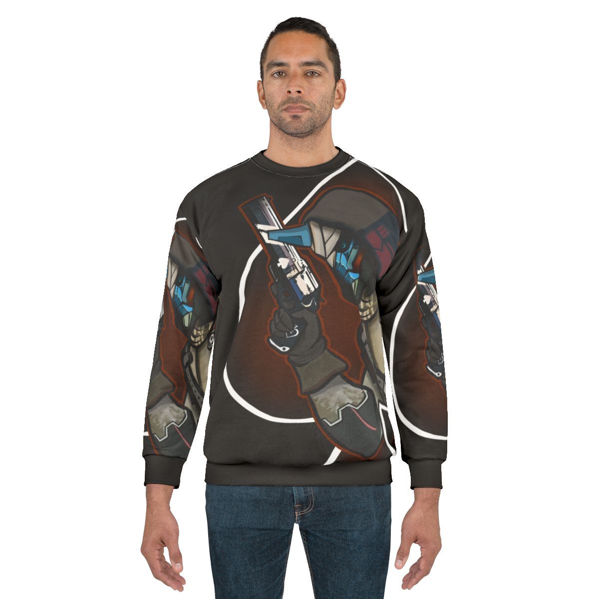 Ace of Cayde Sweatshirt featuring Cayde-Six from Destiny 2