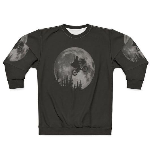 Across The Moon With The Child Sweatshirt, 80s movie, et the extra terrestrial