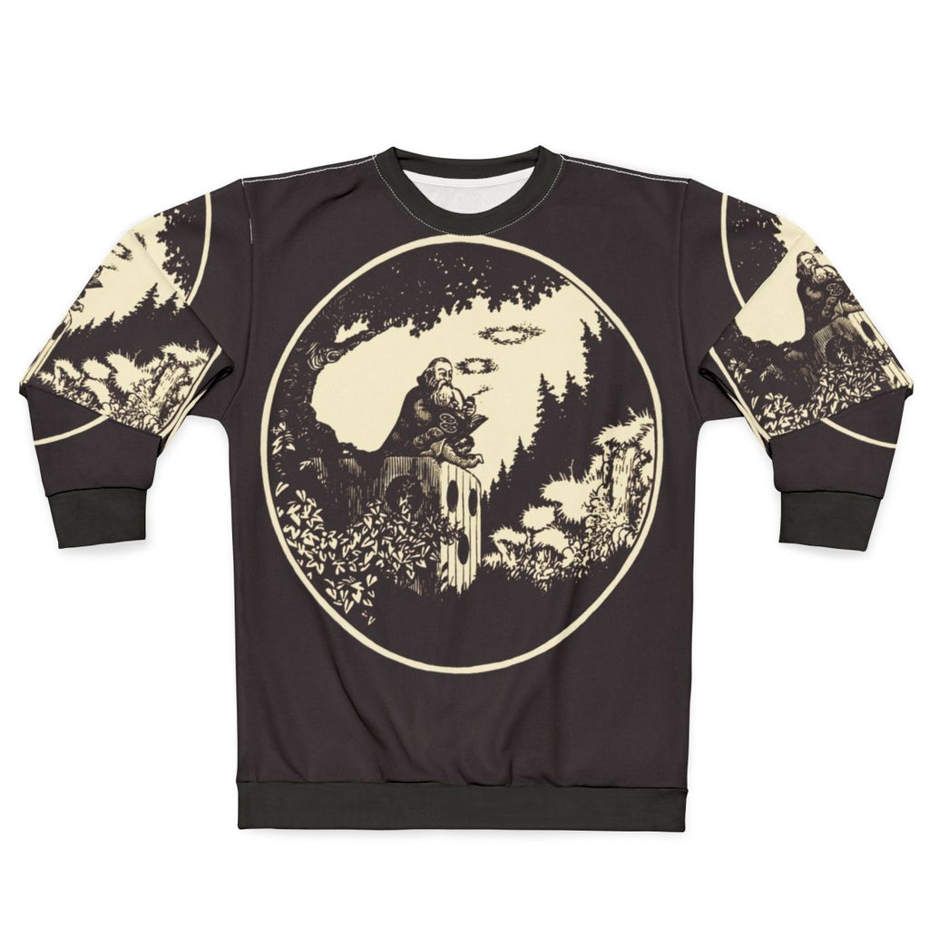 Vintage AD&D Wizard Sweatshirt with fantasy design