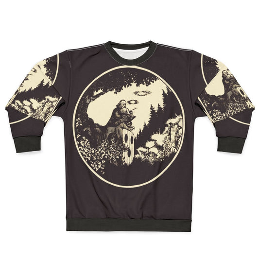 Vintage AD&D Wizard Sweatshirt with fantasy design